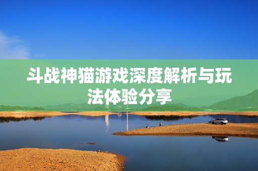 斗战神猫游戏深度解析与玩法体验分享
