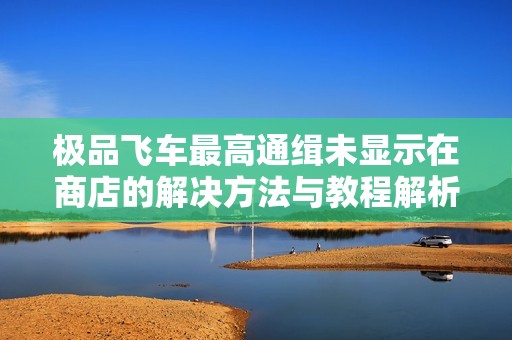 极品飞车最高通缉未显示在商店的解决方法与教程解析