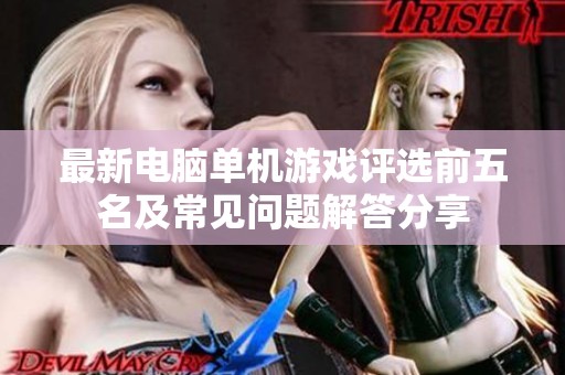 最新电脑单机游戏评选前五名及常见问题解答分享