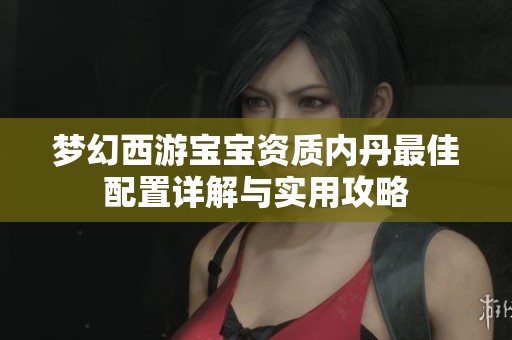 梦幻西游宝宝资质内丹最佳配置详解与实用攻略