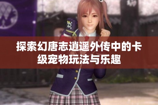 探索幻唐志逍遥外传中的卡级宠物玩法与乐趣