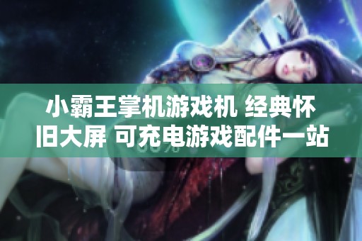 小霸王掌机游戏机 经典怀旧大屏 可充电游戏配件一站式体验