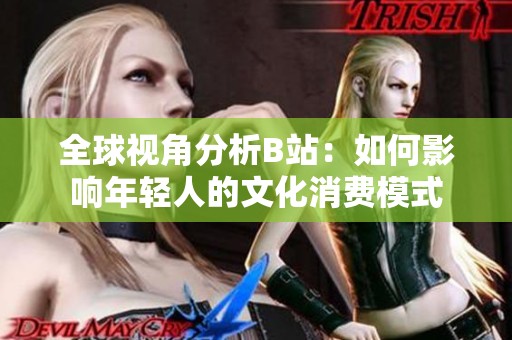 全球视角分析B站：如何影响年轻人的文化消费模式