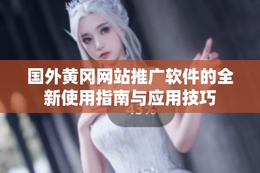 国外黄冈网站推广软件的全新使用指南与应用技巧