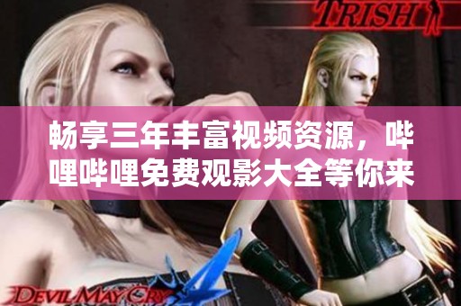 畅享三年丰富视频资源，哔哩哔哩免费观影大全等你来探索