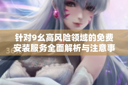 针对9幺高风险领域的免费安装服务全面解析与注意事项