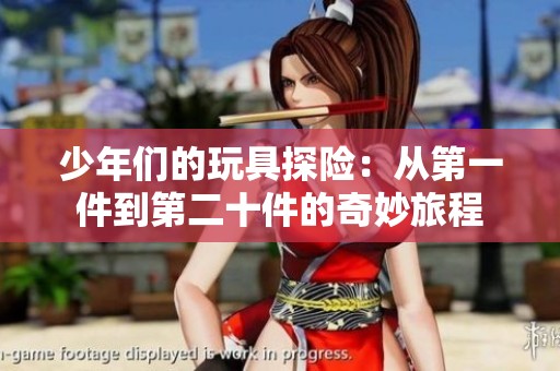少年们的玩具探险：从第一件到第二十件的奇妙旅程