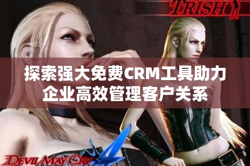 探索强大免费CRM工具助力企业高效管理客户关系