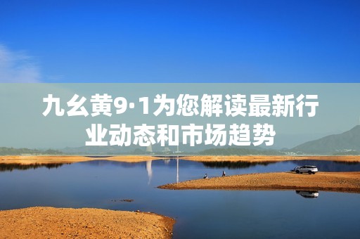 九幺黄9·1为您解读最新行业动态和市场趋势