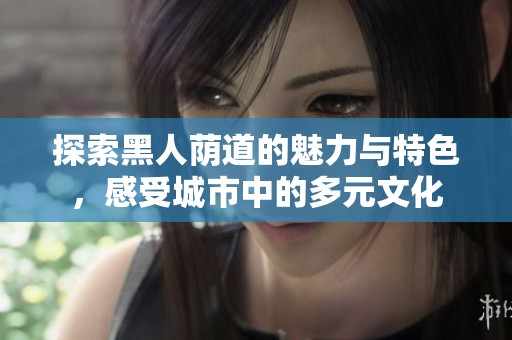 探索黑人荫道的魅力与特色，感受城市中的多元文化