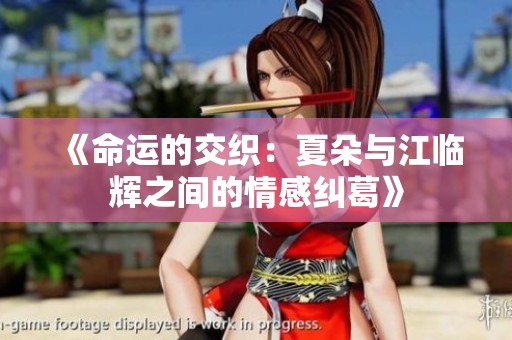 《命运的交织：夏朵与江临辉之间的情感纠葛》