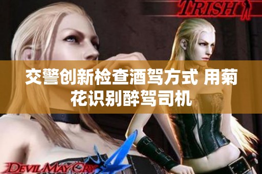 交警创新检查酒驾方式 用菊花识别醉驾司机