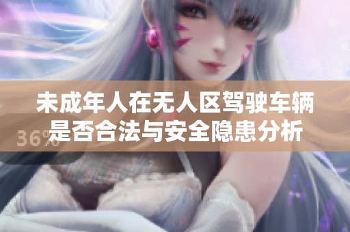 未成年人在无人区驾驶车辆是否合法与安全隐患分析