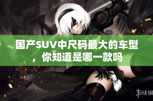 国产SUV中尺码最大的车型，你知道是哪一款吗