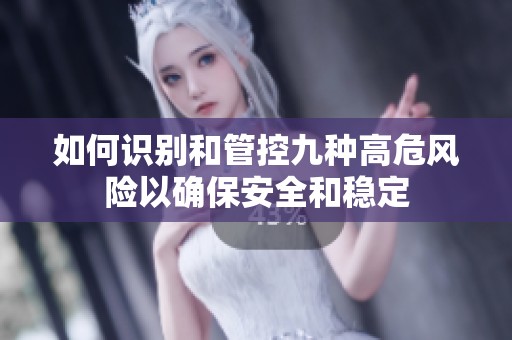 如何识别和管控九种高危风险以确保安全和稳定