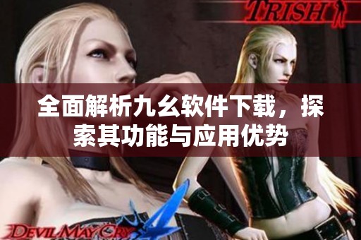 全面解析九幺软件下载，探索其功能与应用优势