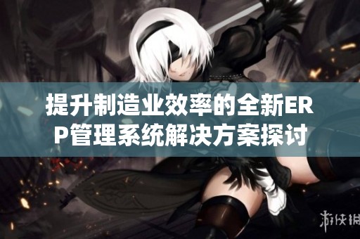 提升制造业效率的全新ERP管理系统解决方案探讨