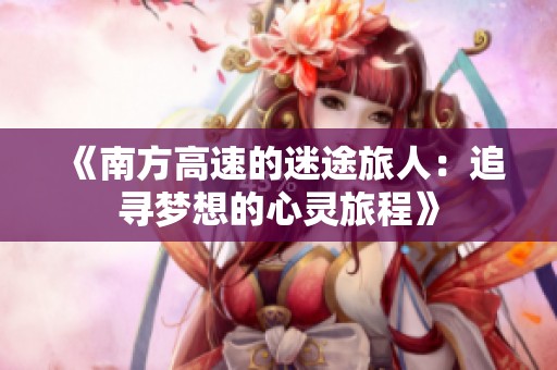 《南方高速的迷途旅人：追寻梦想的心灵旅程》