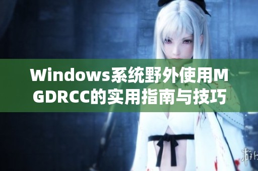 Windows系统野外使用MGDRCC的实用指南与技巧分享