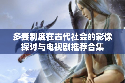 多妻制度在古代社会的影像探讨与电视剧推荐合集
