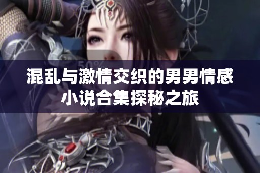 混乱与激情交织的男男情感小说合集探秘之旅