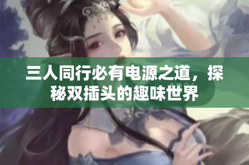三人同行必有电源之道，探秘双插头的趣味世界