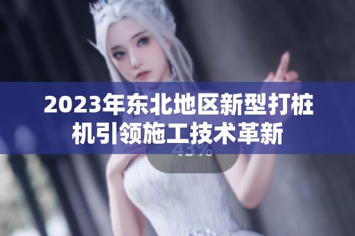 2023年东北地区新型打桩机引领施工技术革新