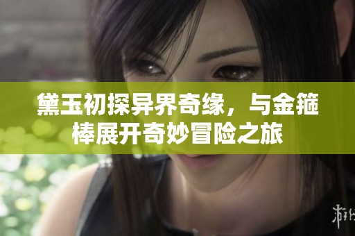 黛玉初探异界奇缘，与金箍棒展开奇妙冒险之旅