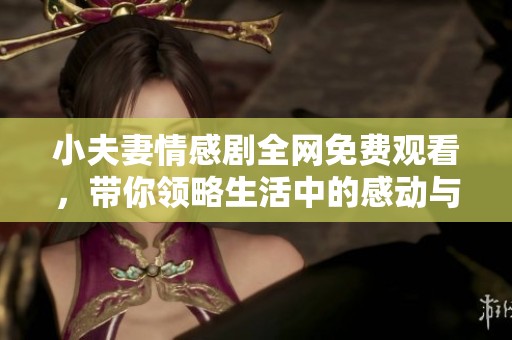 小夫妻情感剧全网免费观看，带你领略生活中的感动与温馨