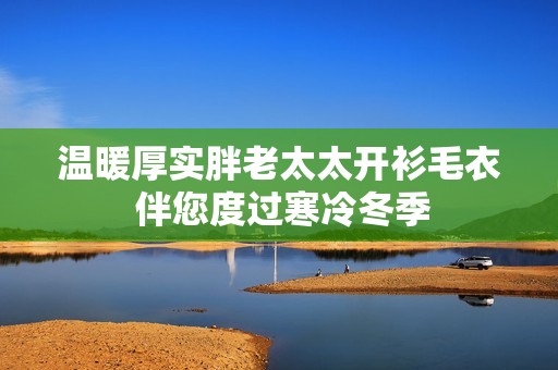 温暖厚实胖老太太开衫毛衣 伴您度过寒冷冬季