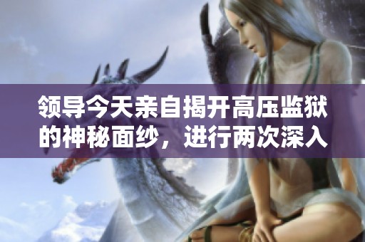 领导今天亲自揭开高压监狱的神秘面纱，进行两次深入视察