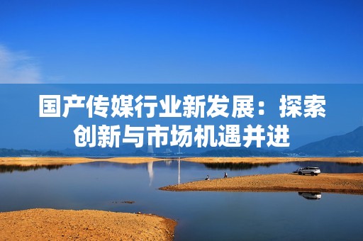 国产传媒行业新发展：探索创新与市场机遇并进