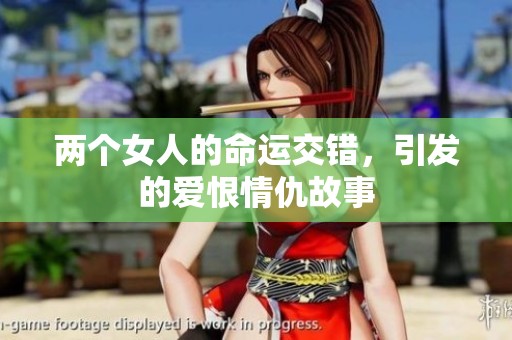 两个女人的命运交错，引发的爱恨情仇故事