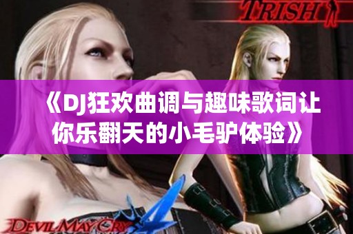 《DJ狂欢曲调与趣味歌词让你乐翻天的小毛驴体验》