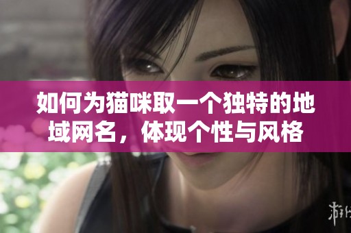 如何为猫咪取一个独特的地域网名，体现个性与风格