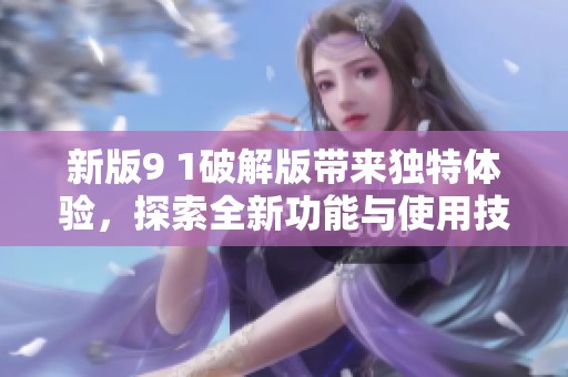 新版9 1破解版带来独特体验，探索全新功能与使用技巧