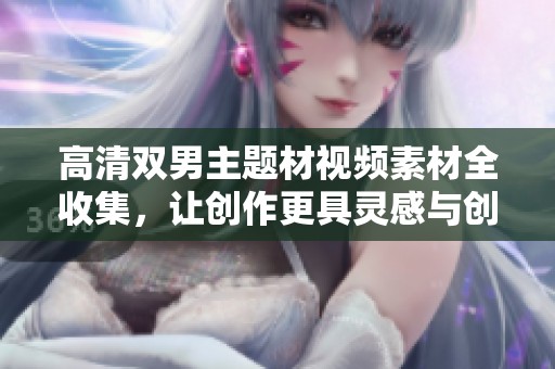 高清双男主题材视频素材全收集，让创作更具灵感与创意