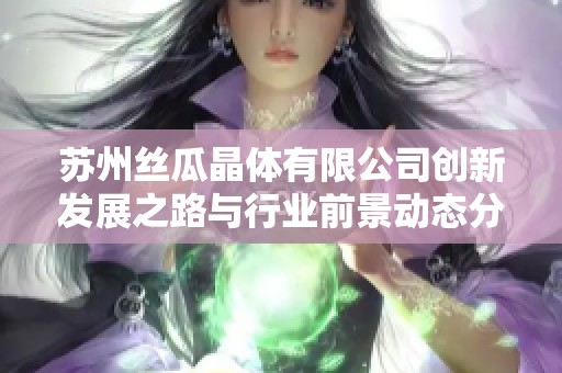 苏州丝瓜晶体有限公司创新发展之路与行业前景动态分析
