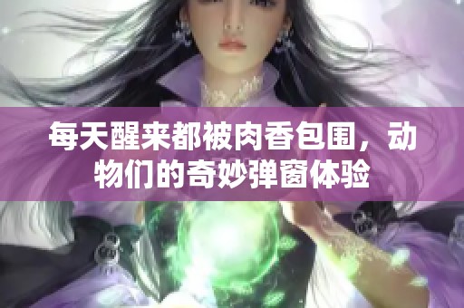 每天醒来都被肉香包围，动物们的奇妙弹窗体验