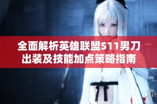 全面解析英雄联盟S11男刀出装及技能加点策略指南