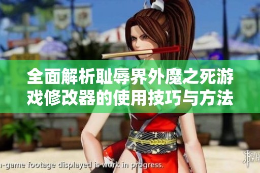 全面解析耻辱界外魔之死游戏修改器的使用技巧与方法