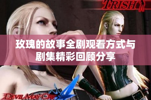 玫瑰的故事全剧观看方式与剧集精彩回顾分享