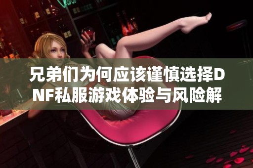兄弟们为何应该谨慎选择DNF私服游戏体验与风险解析