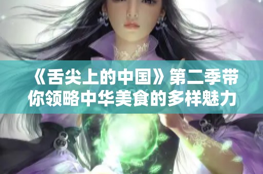 《舌尖上的中国》第二季带你领略中华美食的多样魅力与文化精髓