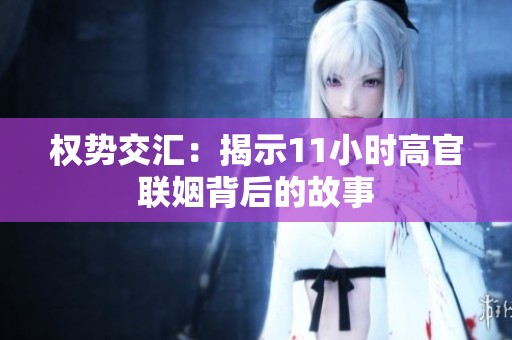 权势交汇：揭示11小时高官联姻背后的故事