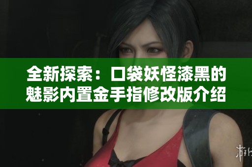 全新探索：口袋妖怪漆黑的魅影内置金手指修改版介绍