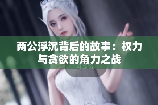 两公浮沉背后的故事：权力与贪欲的角力之战