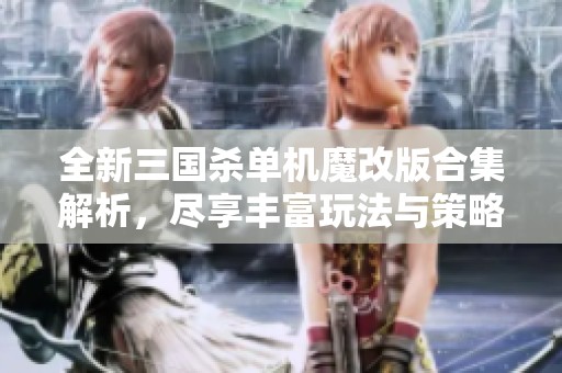 全新三国杀单机魔改版合集解析，尽享丰富玩法与策略体验