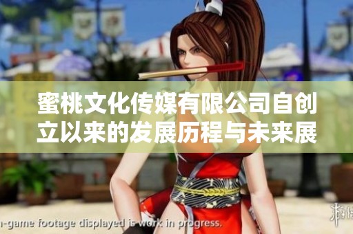 蜜桃文化传媒有限公司自创立以来的发展历程与未来展望