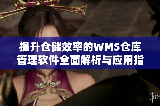 提升仓储效率的WMS仓库管理软件全面解析与应用指南